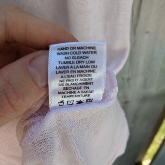 wildfox smart blonde sheer t-shirt Barbie medium - Picture 7 of 10